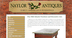 Desktop Screenshot of naylorantiques.com